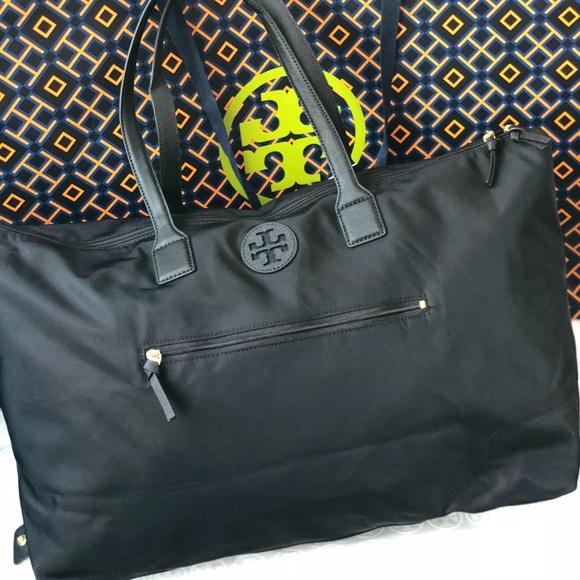 tory burch weekender travel bag